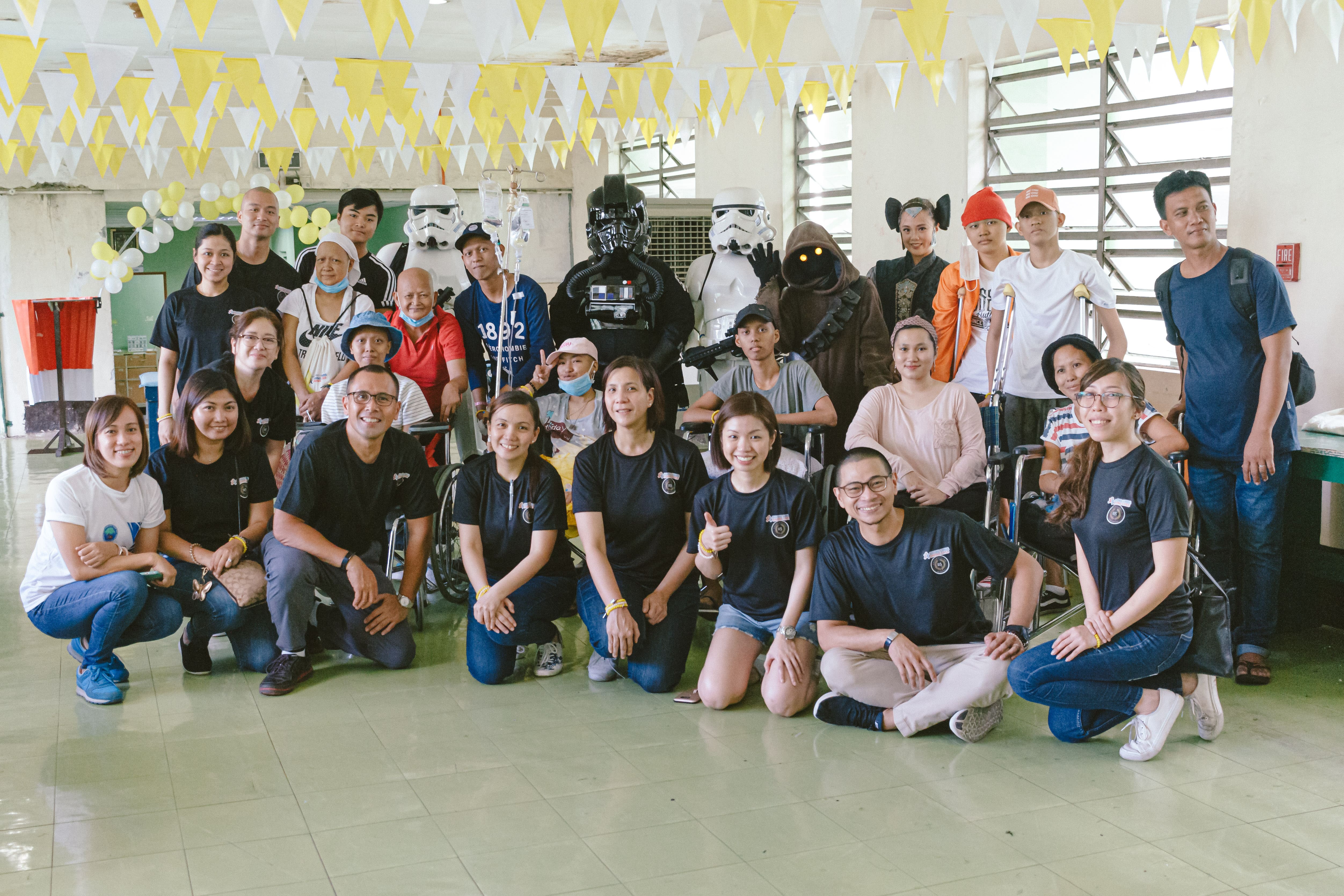 Make-A-Wish Philippines volunteers and partners including doctors and wish granters