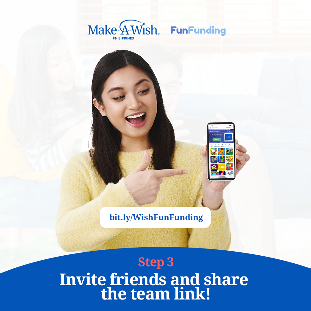 Step 3 - Invite your friends and share the team link!