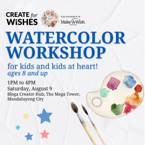 Watercolor Workshop (Create For Wishes x SincerelyYen)