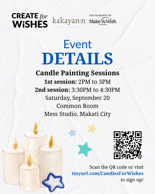 Candle Painting Sessions (Create For Wishes x Kakayanin) - Image 2