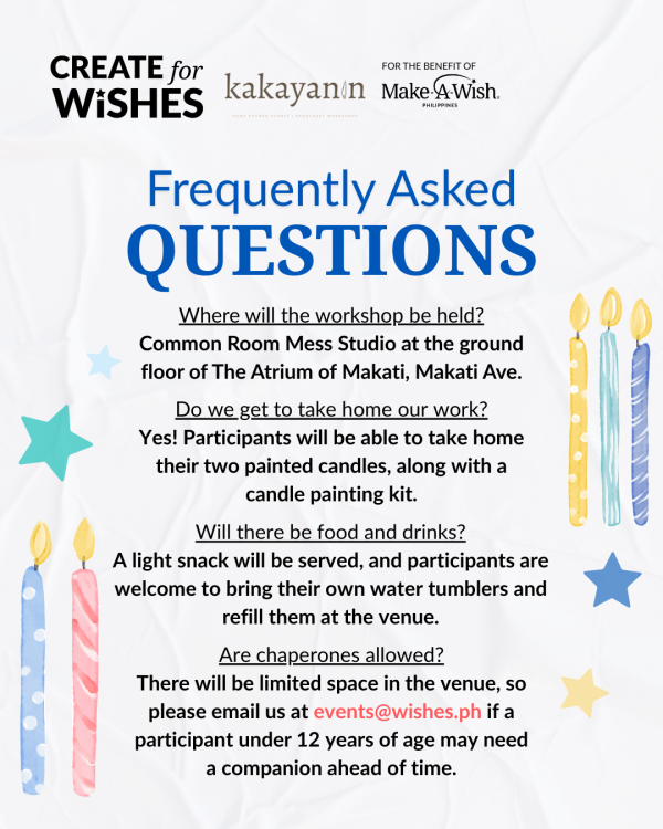 Candle Painting Sessions (Create For Wishes x Kakayanin) - Image 3