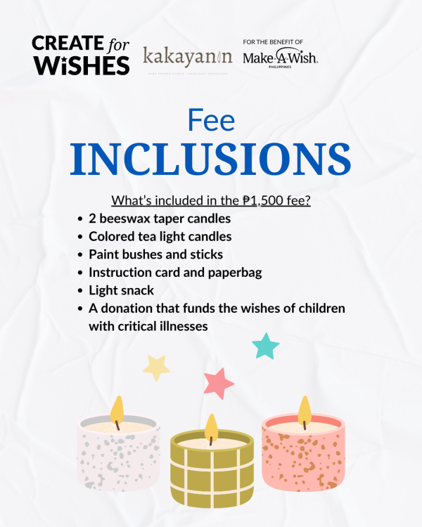 Candle Painting Sessions (Create For Wishes x Kakayanin) - Image 4